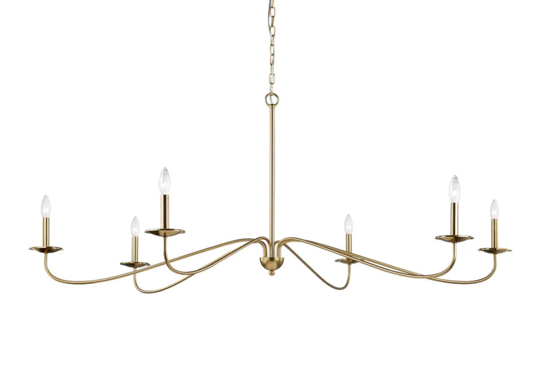 HALEY GOLD & ELEGANT CHANDELIER