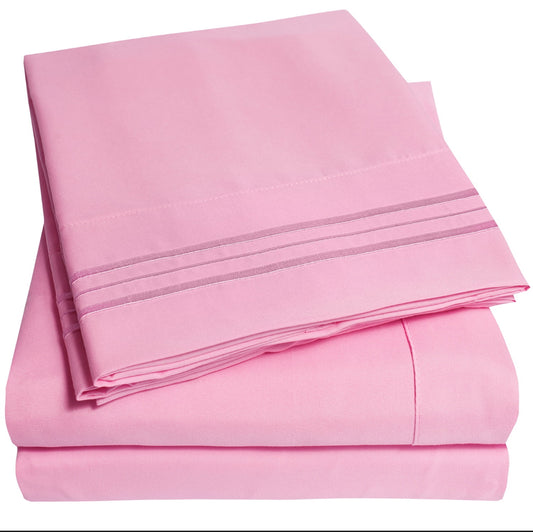 AMY’s FAVORITE SHEETS PINK FULL