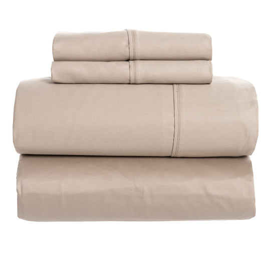 AMY’s FAVORITE SHEETS / TAUPE TWIN