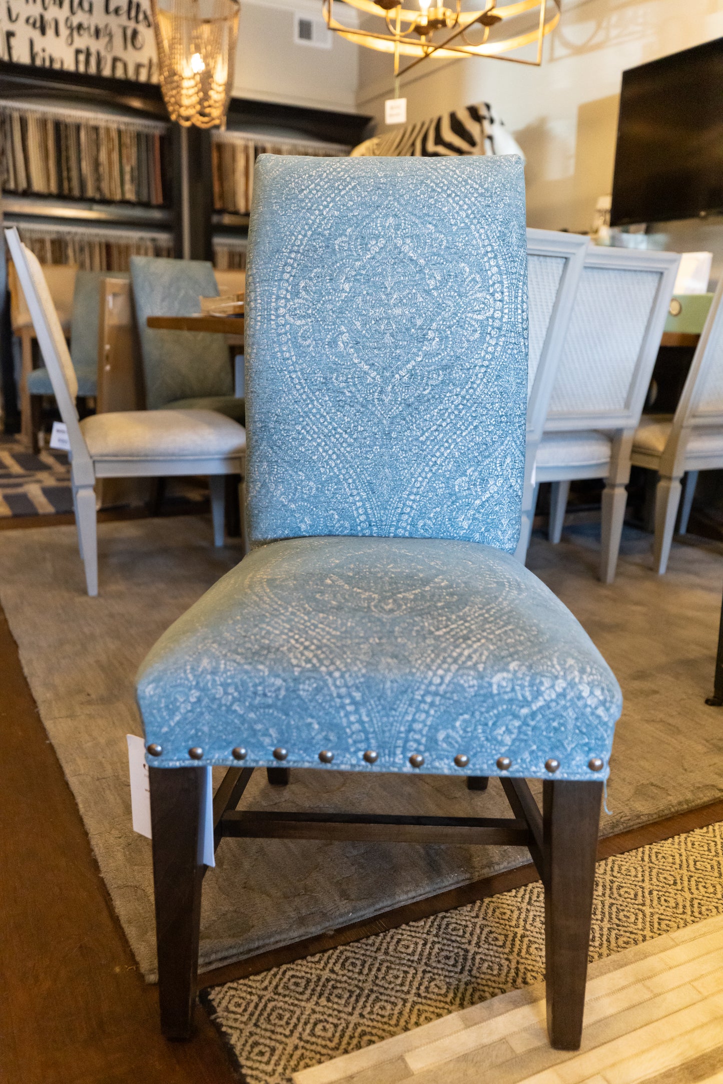 BEDFORD CUSTOM UPHOLSTERED SIDE CHAIR