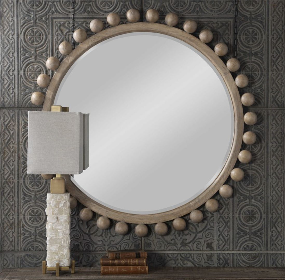 BRIANNA ROUND MIRROR