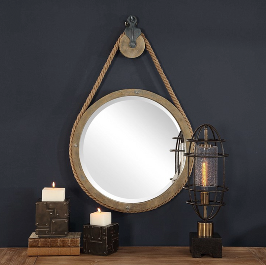 MILLER ROUND MIRROR